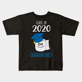 Class of 2020 Quarantined Graduating Toilet Paper Outta Tp Kids T-Shirt